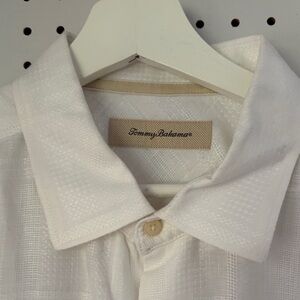 Tommy Bahama Men's Cream Button Down Shirt